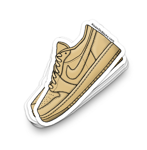 Jordan 1 Low "Pale Vanilla" Sneaker Sticker
