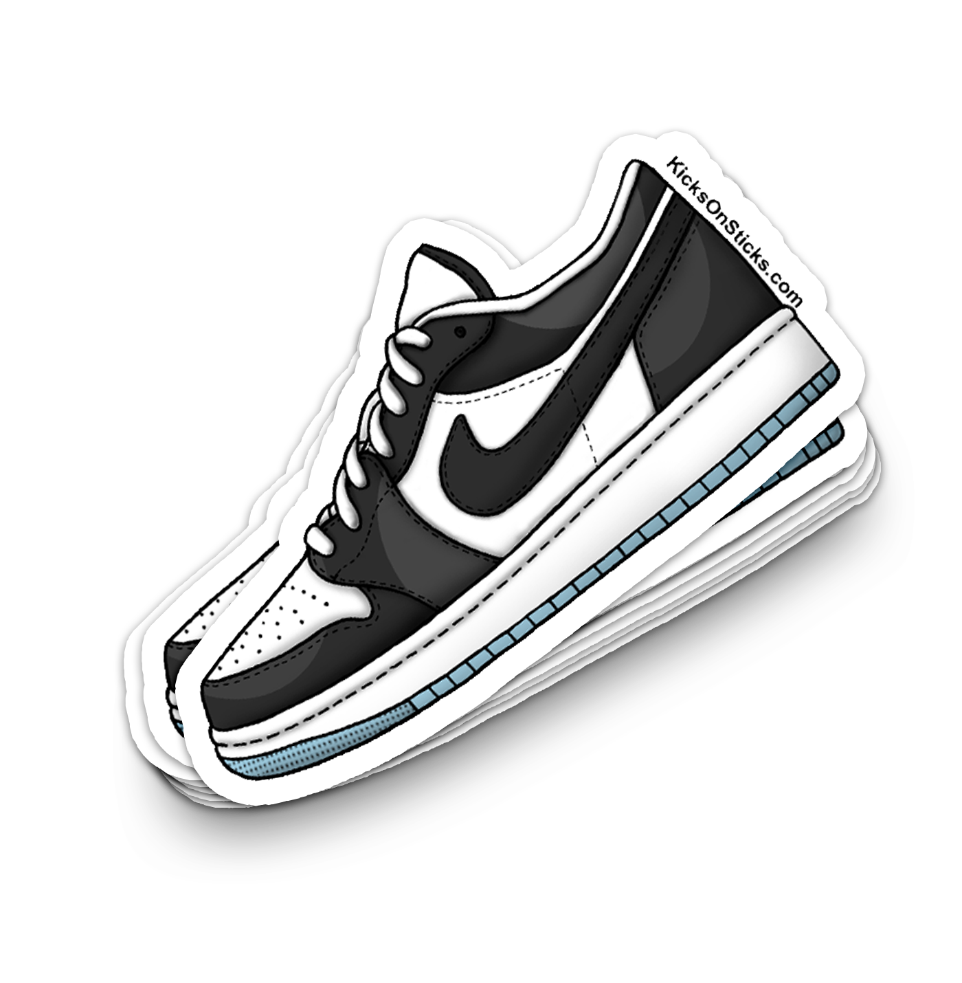 Jordan 1 Low "Space Jam" Sneaker Sticker