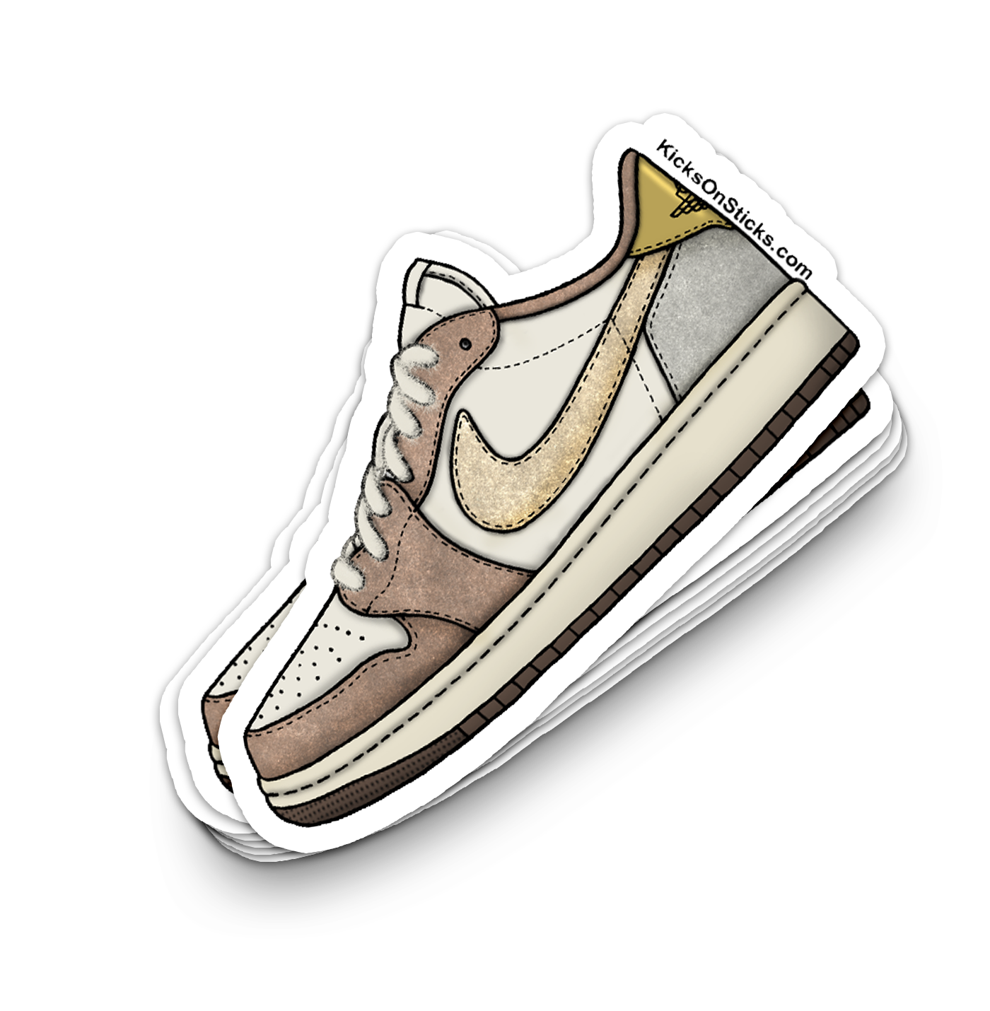 Jordan 1 Low "YOTR" Sneaker Sticker