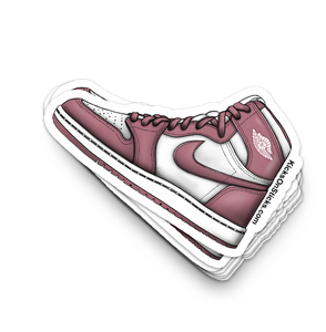 Jordan 1 "Mauve" Sneaker Sticker