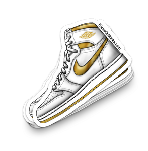Jordan 1 "Metallic Gold" Sneaker Sticker