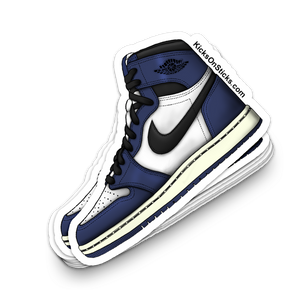 Jordan 1 "Midnight Navy" Sneaker Sticker