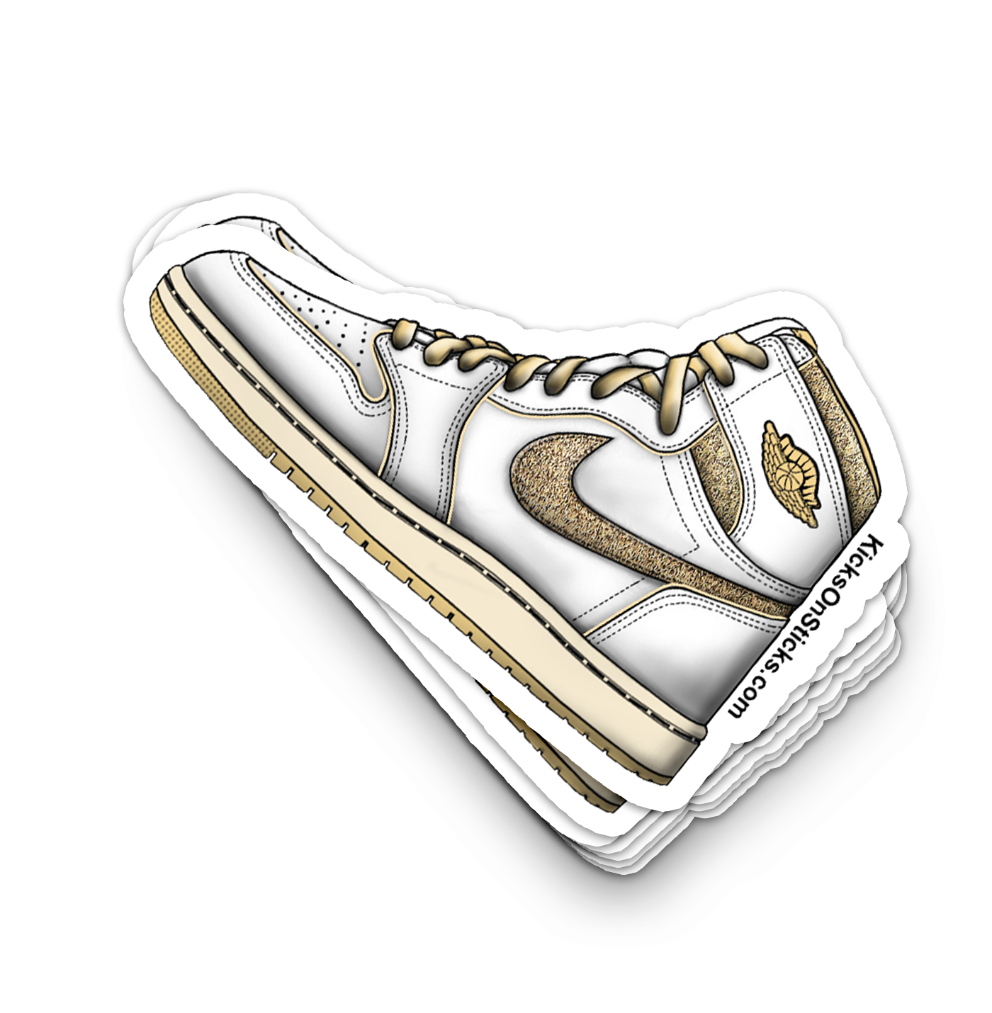 Jordan 1 "Naija Craft" Sneaker Sticker