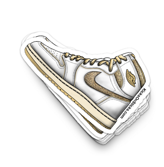 Jordan 1 "Naija Craft" Sneaker Sticker