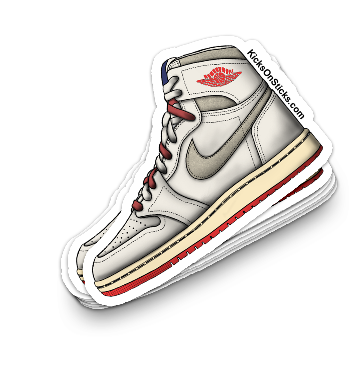 Jordan 1 "Rare Air Sail" Sneaker Sticker