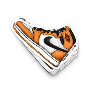 Jordan 1 "Reverse Shattered Backboard" Sneaker Sticker