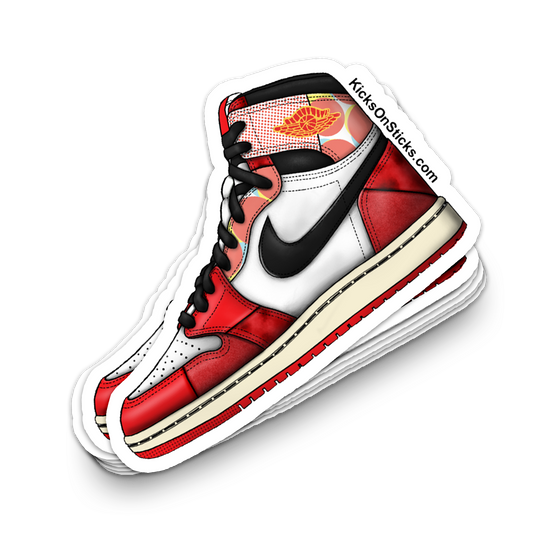 Jordan 1 "Spiderverse" Sneaker Sticker