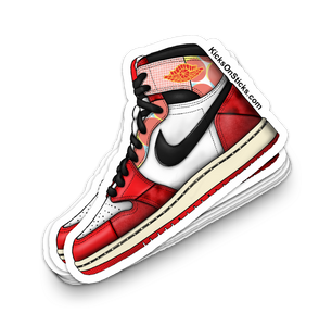 Jordan 1 "Spiderverse" Sneaker Sticker