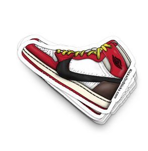Jordan 1 "Teyanna Rose" Sneaker Sticker