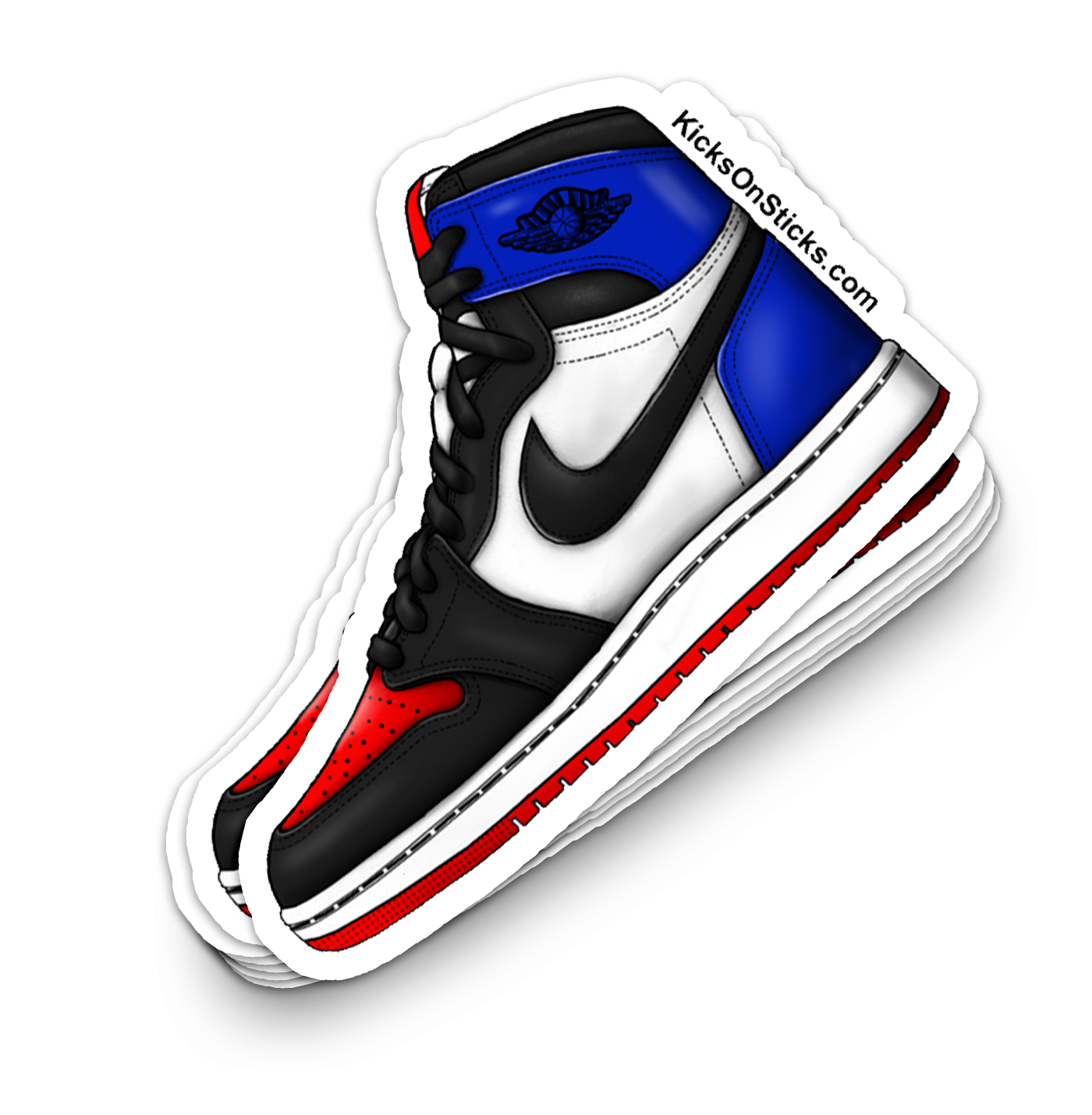 Jordan 1 "Top 3" B Sneaker Sticker