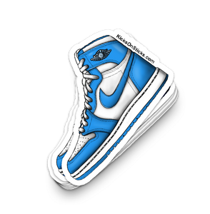 Jordan 1 "UNC" Sneaker Sticker