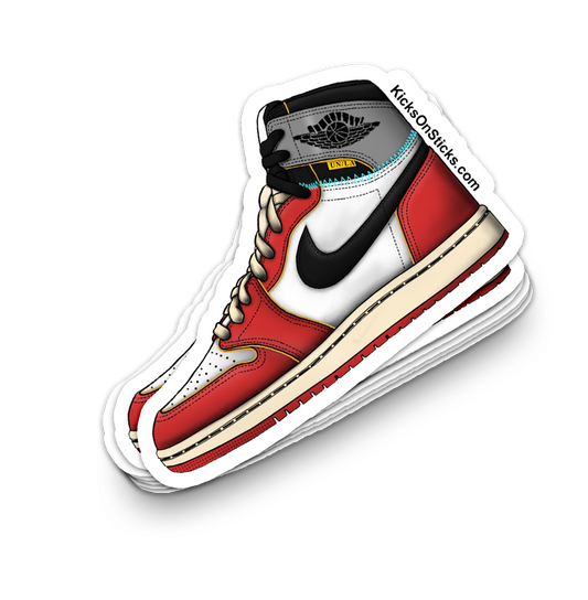 Jordan 1 "Union Chicago Shadow" Sneaker Sticker