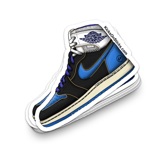 Jordan 1 "Union Fragment Sport Royal" Sneaker Sticker