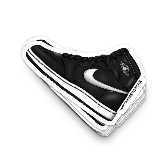Jordan 1 "Yin Yang Black" Sneaker Sticker