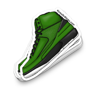 Jordan 2 "Candy" Green Sneaker Sticker