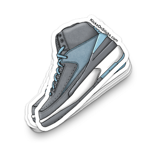 Jordan 2 "Cool Grey" Sneaker Sticker