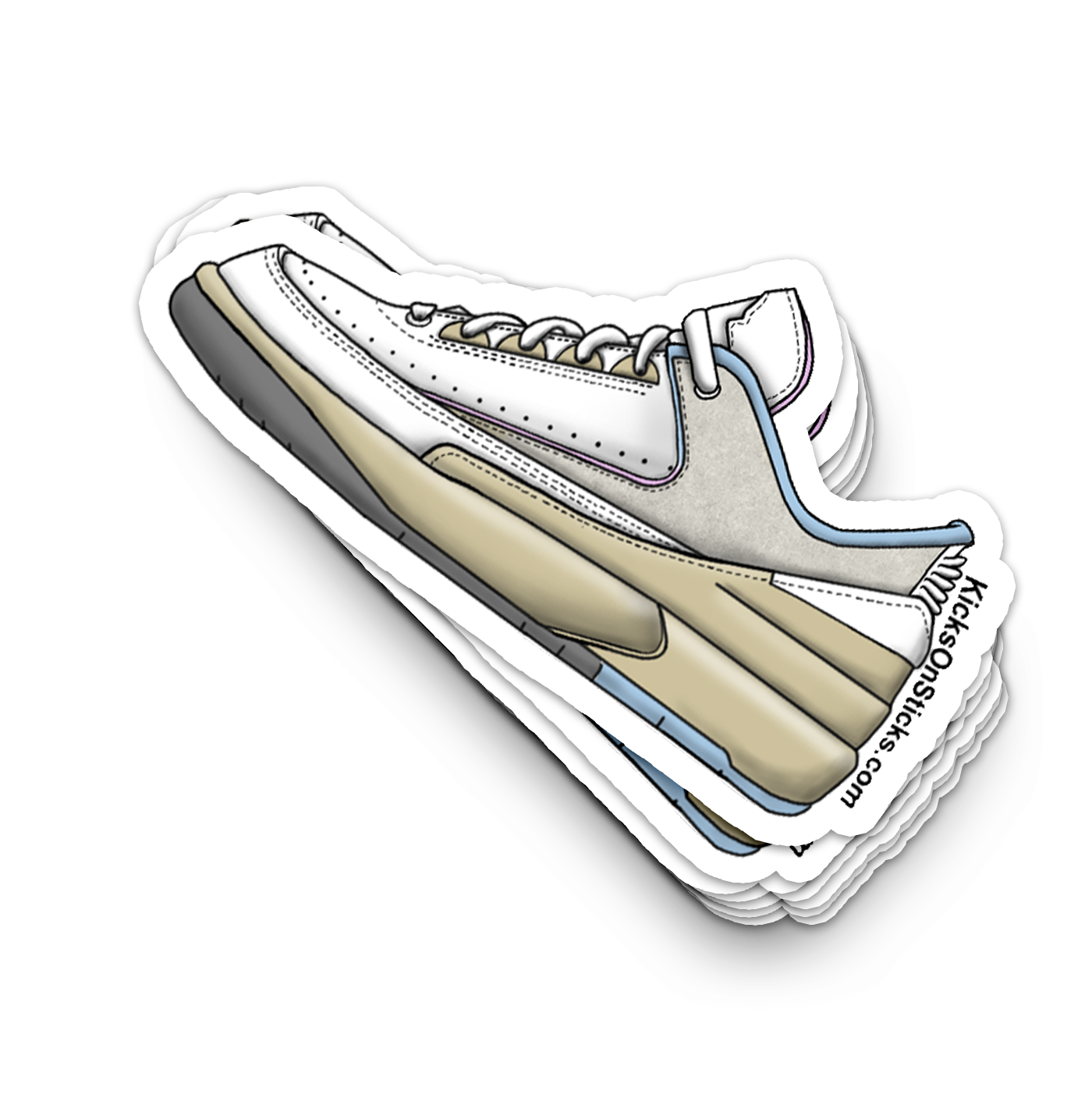 Jordan 2 Low "Look Up In The Air" Sneaker Sticker