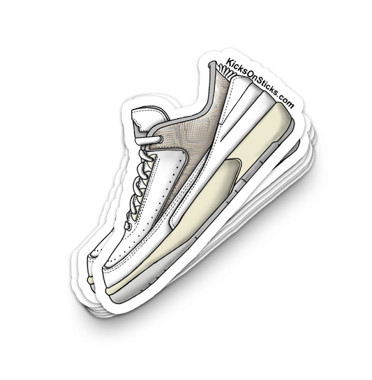 Jordan 2 Low "Python" Sneaker Sticker