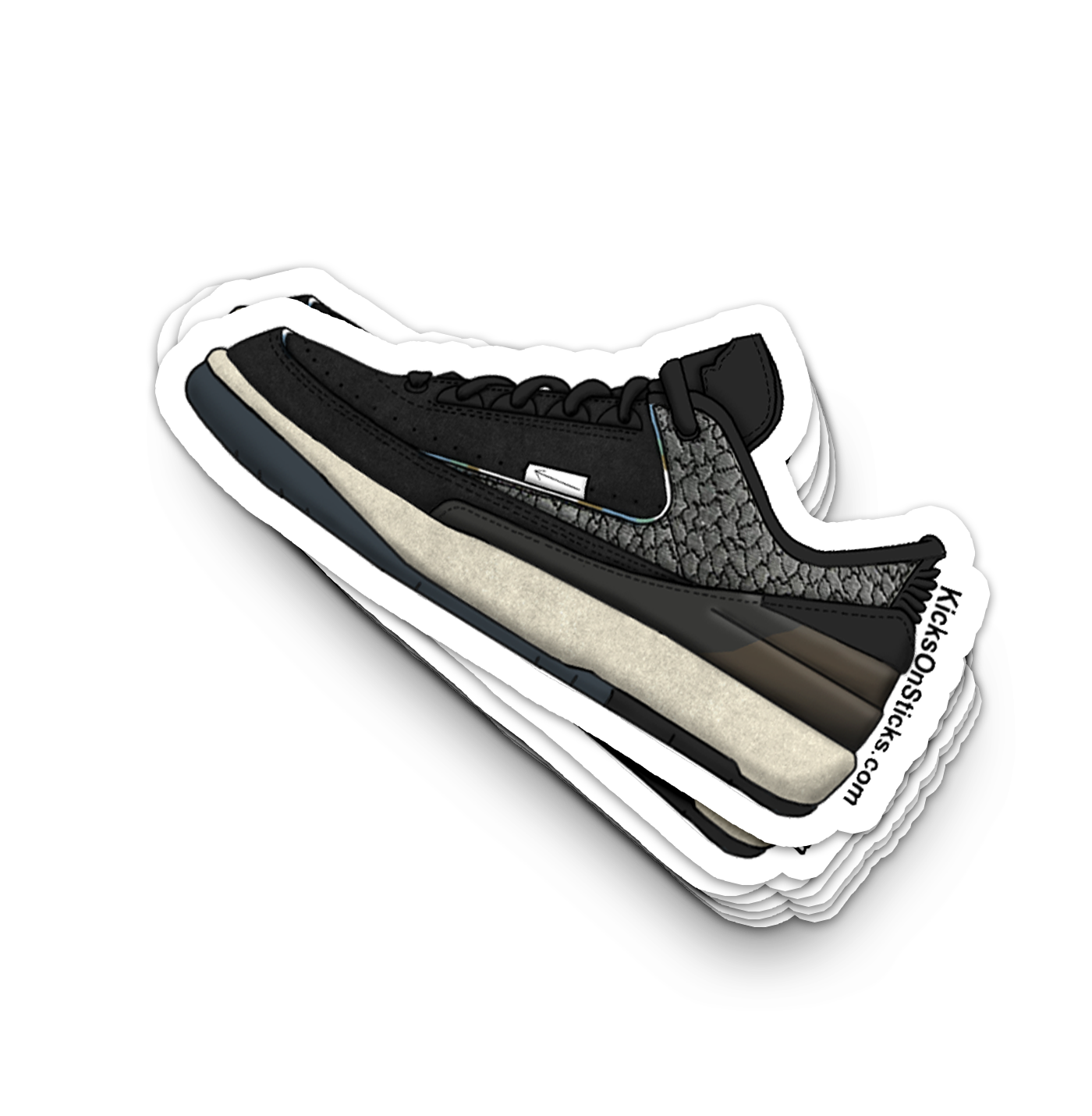 Jordan 2 Low "Responsibility" Sneaker Sticker (Copy)