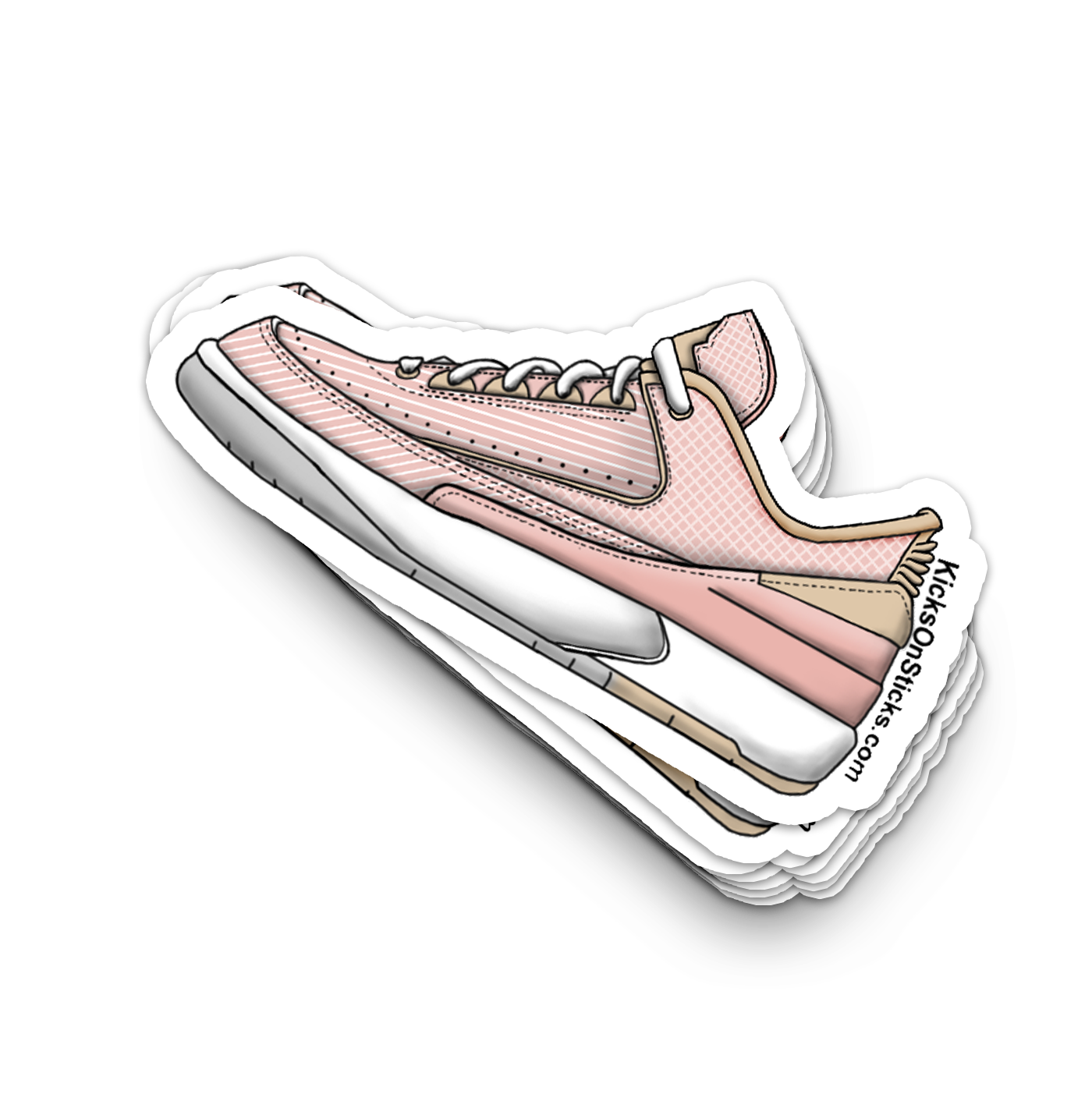 Jordan 2 Low "SeerSucker" Sneaker Sticker