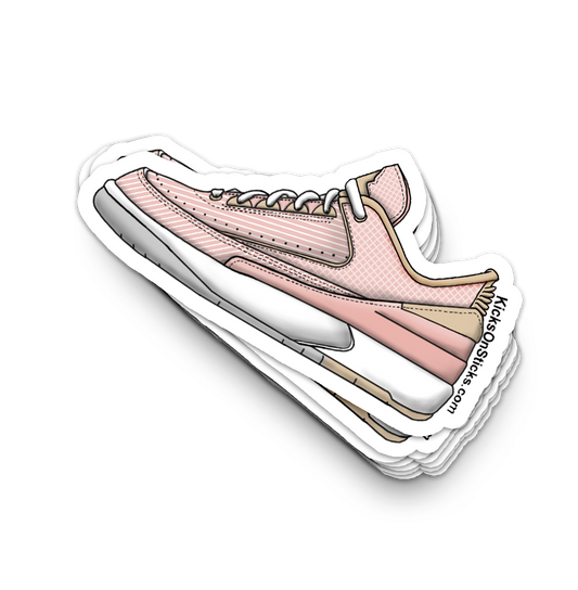 Jordan 2 Low "SeerSucker" Sneaker Sticker