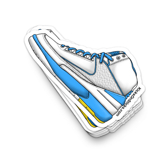 Jordan 2 "Melo" Sneaker Sticker