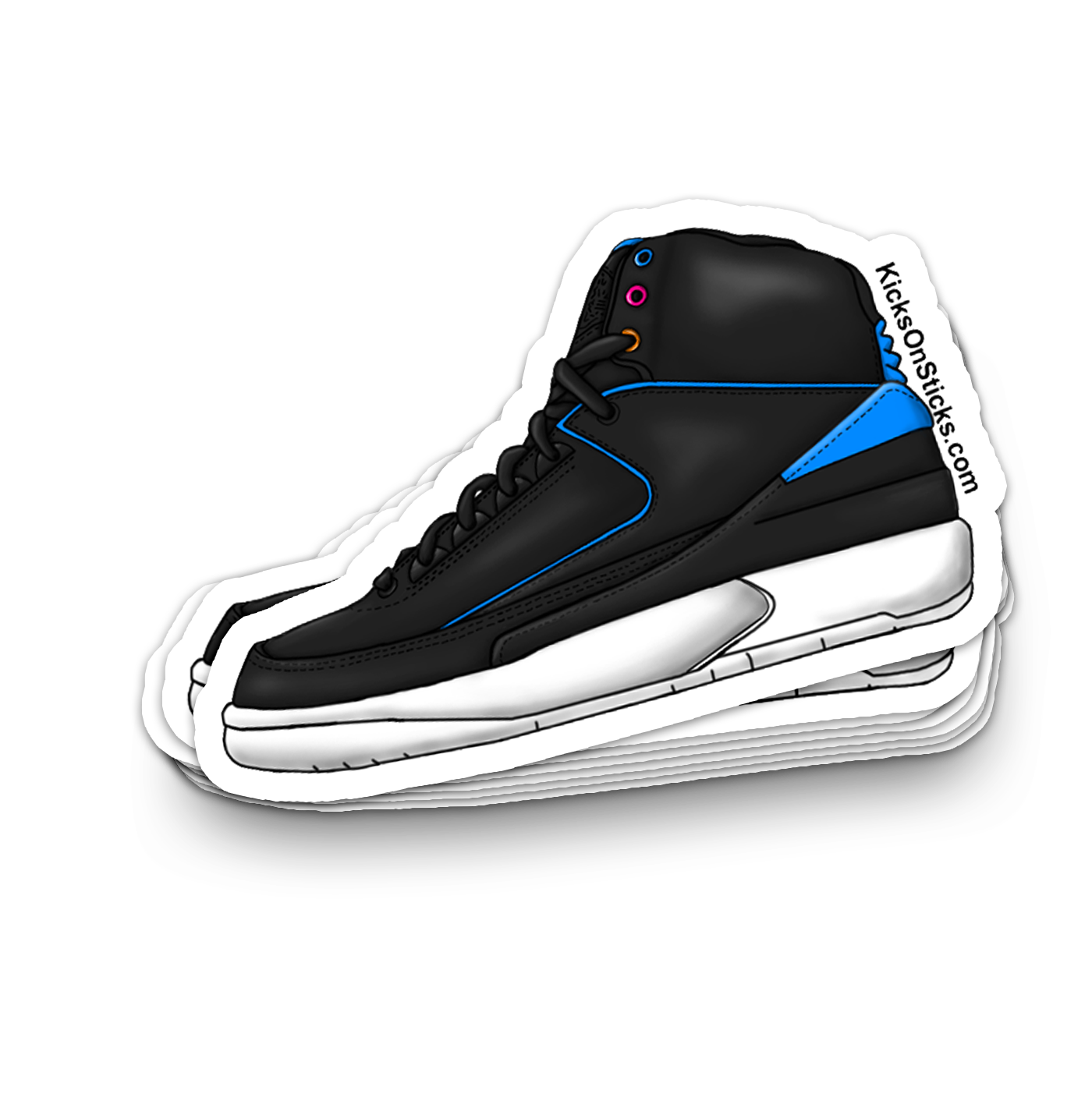 Jordan 2 "Radio" Sneaker Sticker