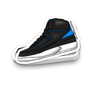 Jordan 2 "Radio" Sneaker Sticker
