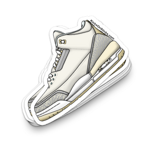 Jordan 3 "Craft Ivory" Sneaker Sticker