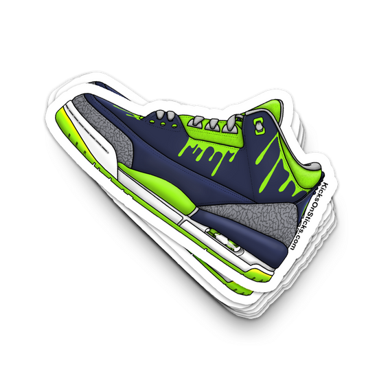Jordan 3 "Doernbecher Hugo" Sneaker Sticker