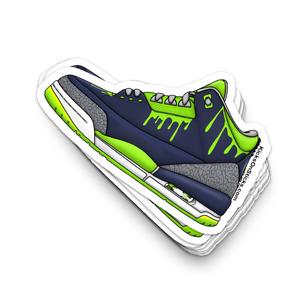 Jordan 3 "Doernbecher Hugo" Sneaker Sticker