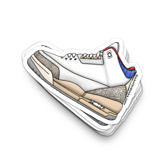 Jordan 3 "Seoul 2.0" Sneaker Sticker