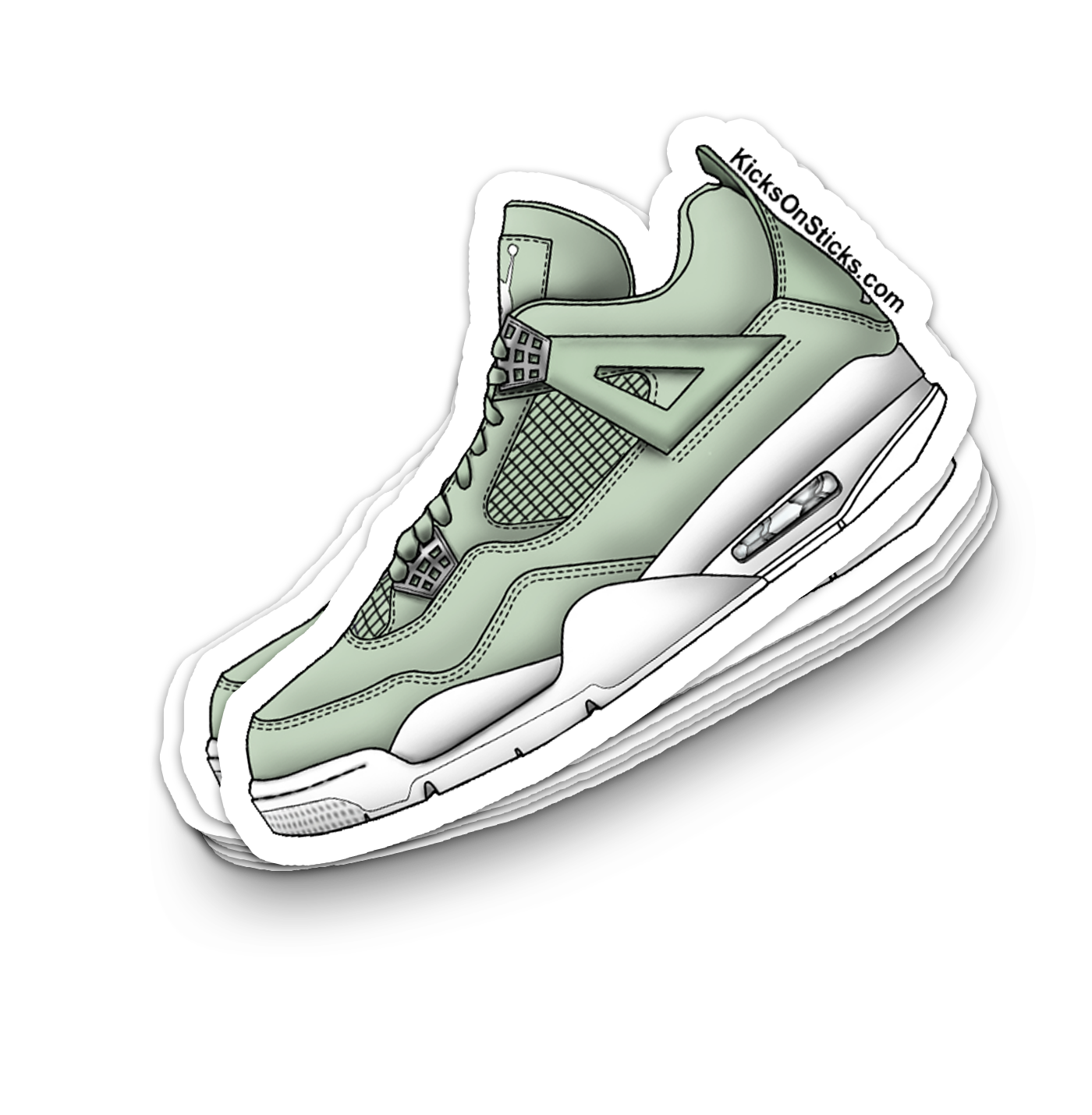 Jordan 4 "Abundance" Sneaker Sticker