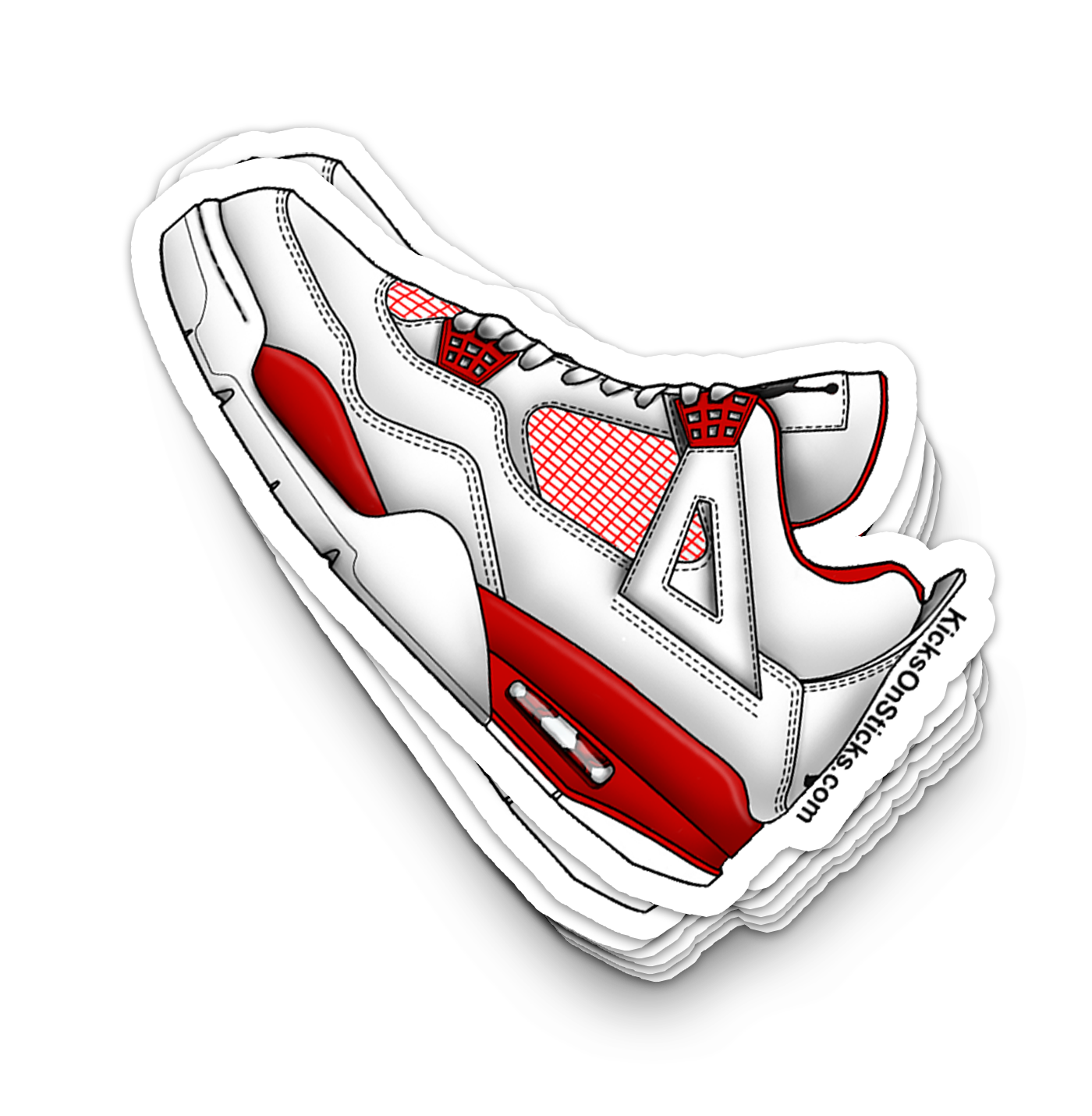 Jordan 4 "Alternate" Sneaker Sticker