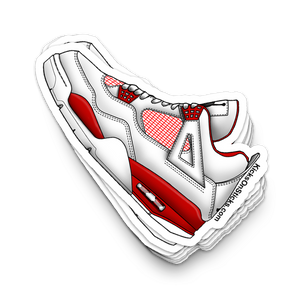 Jordan 4 "Alternate" Sneaker Sticker