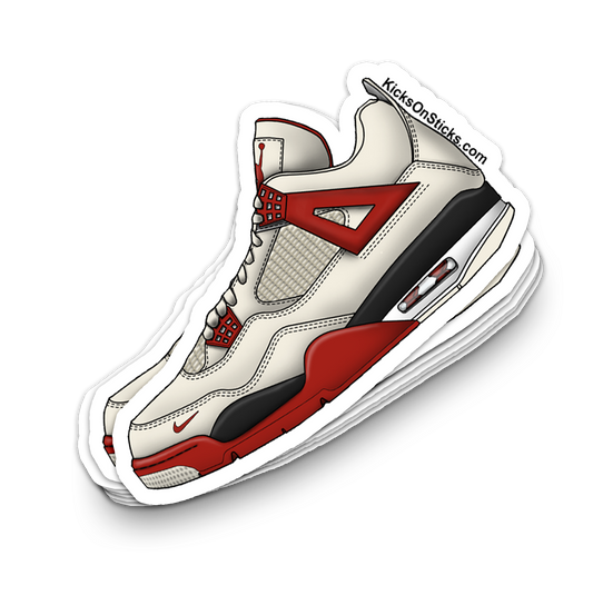 Jordan 4 "Brick After Brick" Sneaker Sticker