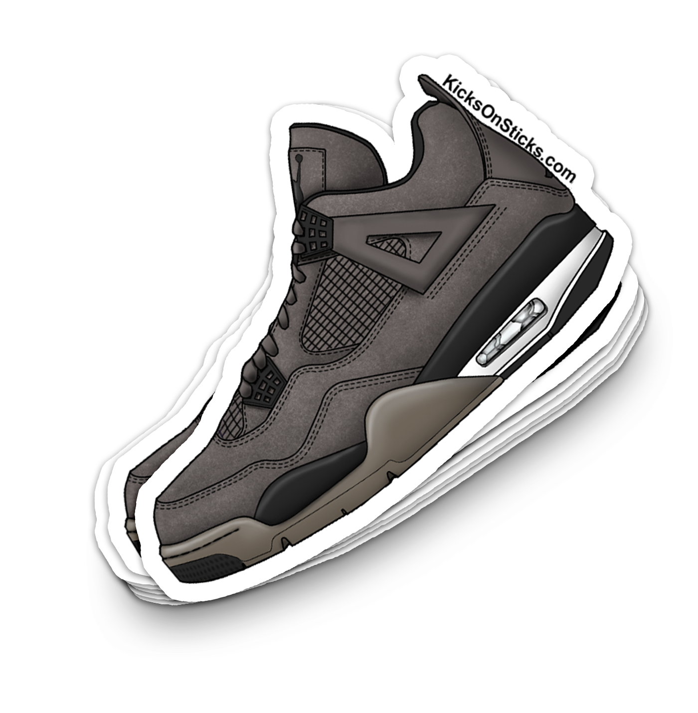 Jordan 4 "Cave" Sneaker Sticker
