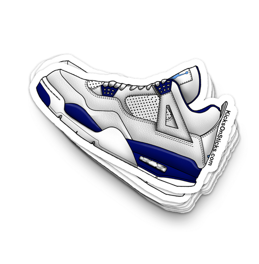 Jordan 4 "Columbia" Sneaker Sticker
