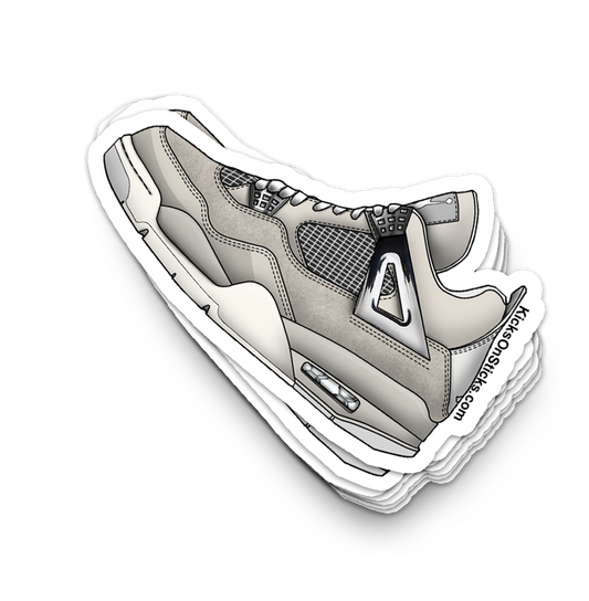Jordan 4 "Frozen Moments" Sneaker Sticker