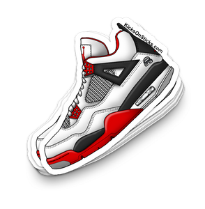 Jordan 4 "Mars" Sneaker Sticker