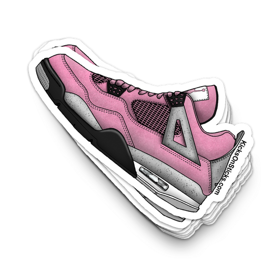 Jordan 4 "Orchid Pink" Sneaker Sticker