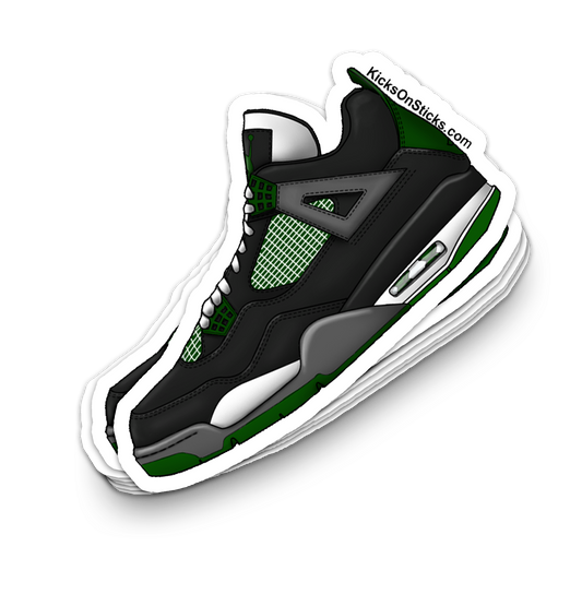 Jordan 4 "Oregon" Sneaker Sticker