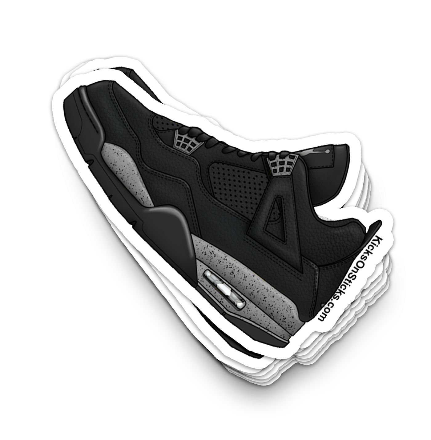 Jordan 4 "Oreo" Sneaker Sticker
