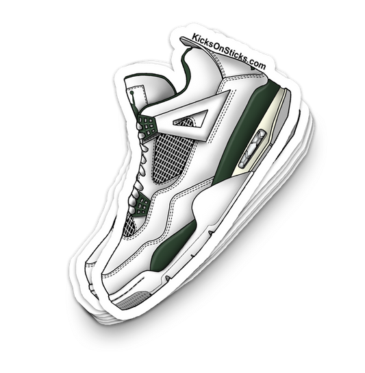 Jordan 4 "Oxidized Green" Sneaker Sticker