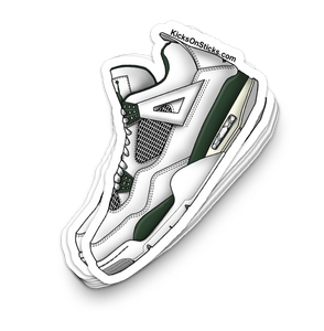 Jordan 4 "Oxidized Green" Sneaker Sticker