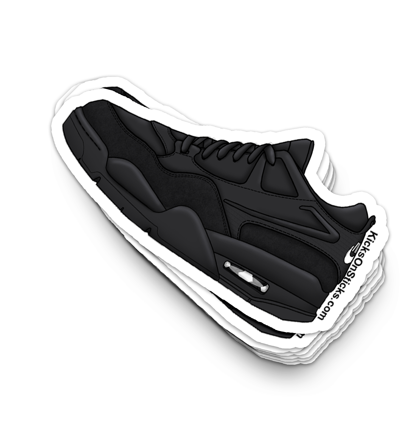 Jordan 4 RM "Black Cat" Sneaker Sticker
