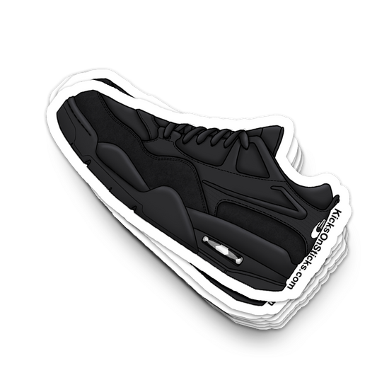 Jordan 4 RM "Black Cat" Sneaker Sticker