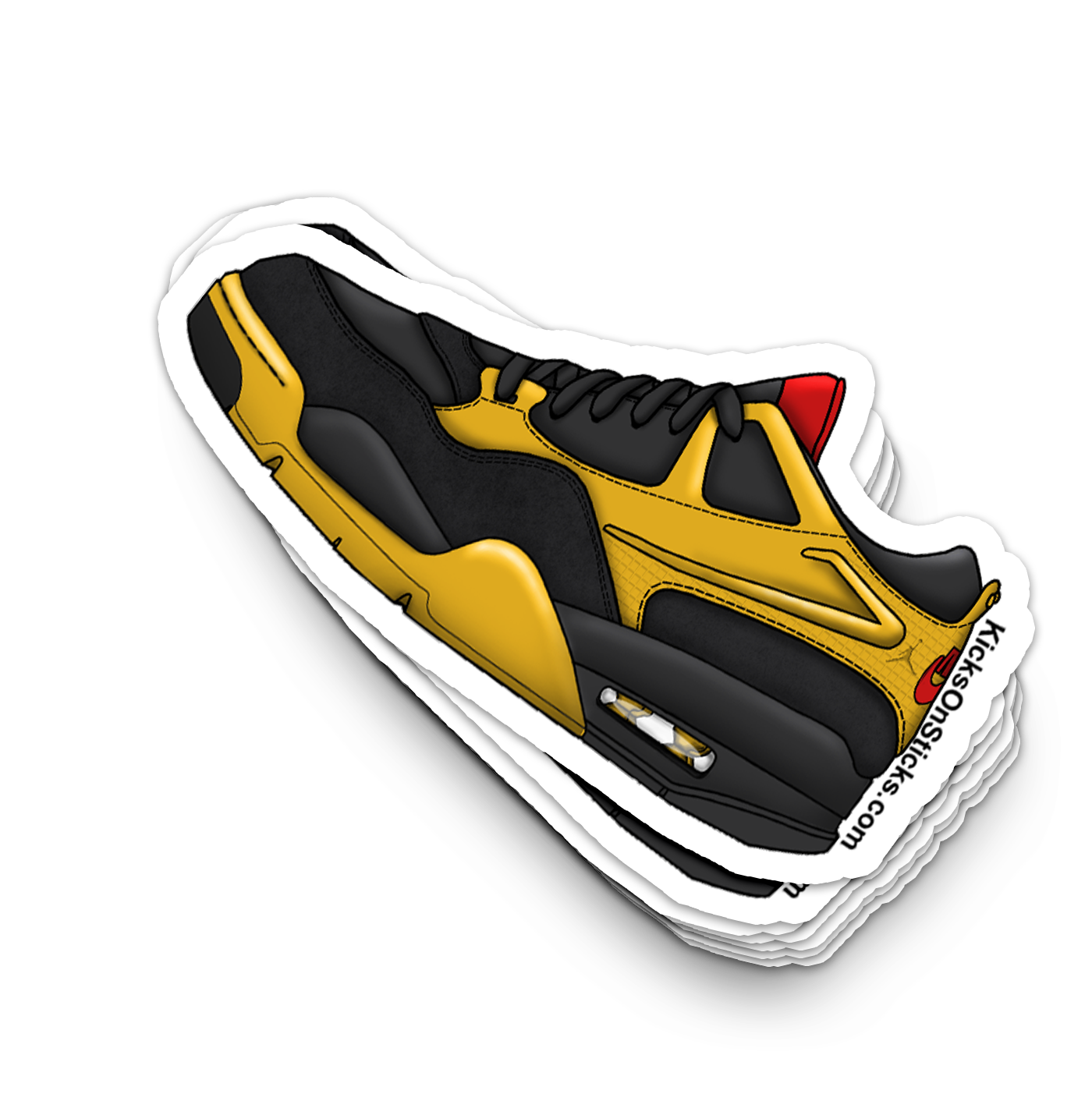 Jordan 4 RM "Bruce Lee" Sneaker Sticker