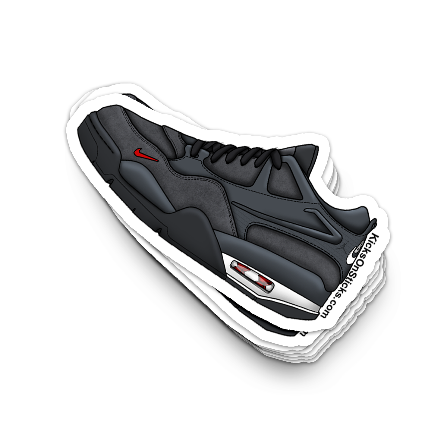 Jordan 4 RM "Driveway Grey" Sneaker Sticker