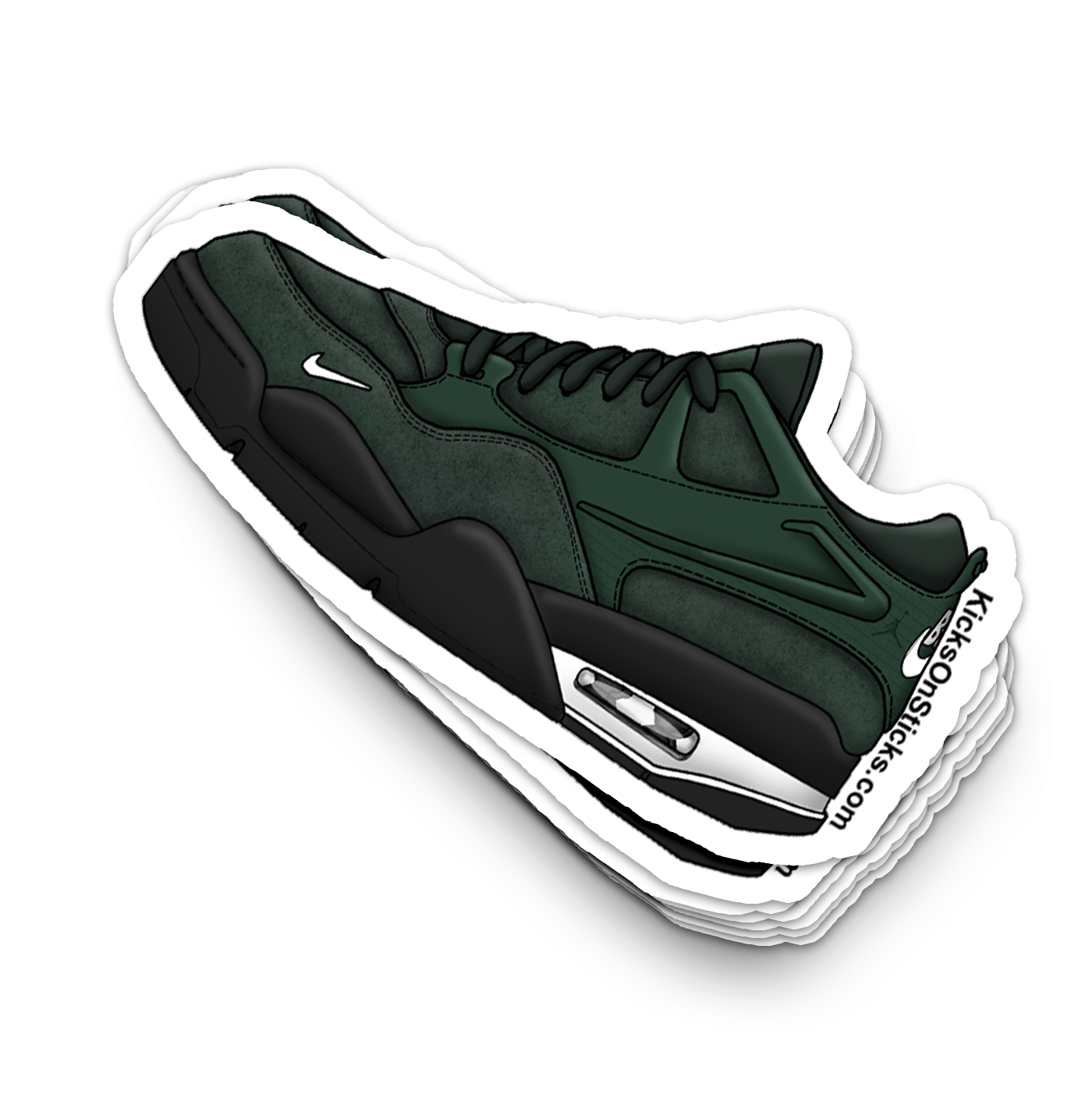 Jordan 4 RM "Grandmas Driveway" Sneaker Sticker